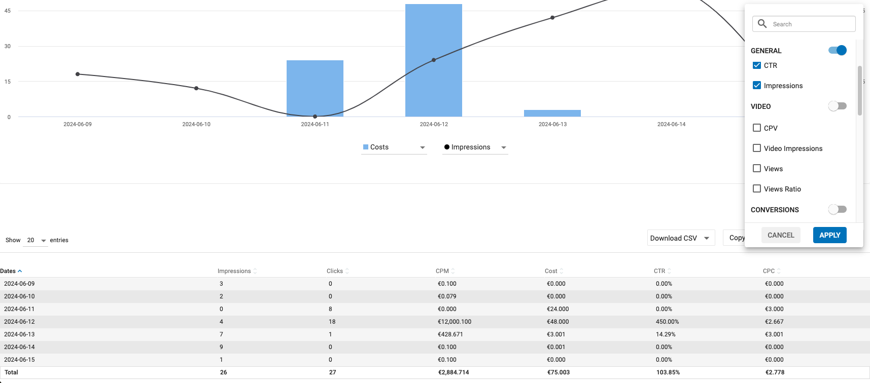 datatable