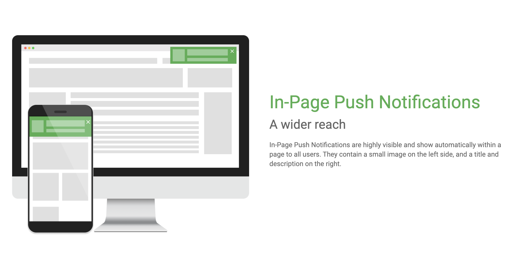 In-Page Push Notifications