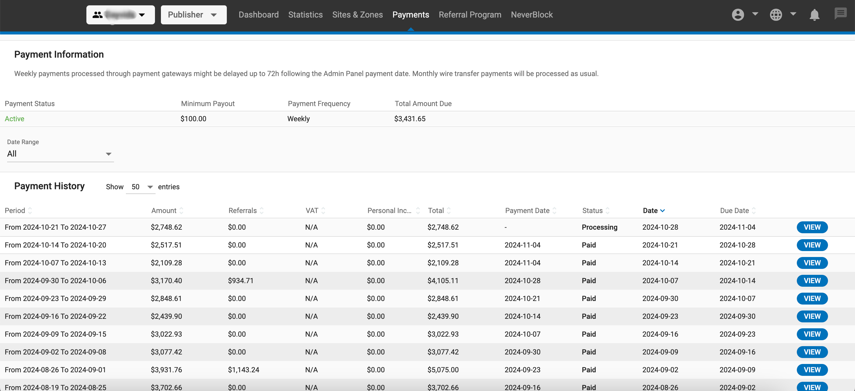 addashboard